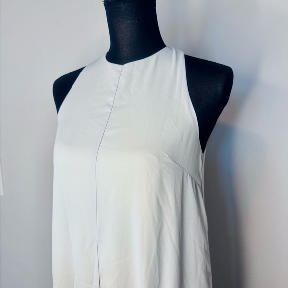 ASOS Dresses & Skirts - ASOS Beige with Bright Yellow Peek-a-Boo lining!! Subtle style with comfort fit!